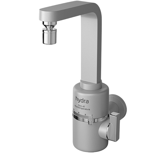 Torneira Eletrica De Agua Quente P/ Cozinha 110volts Cromada Acabamento  Cromado